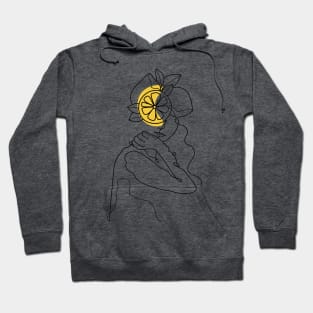 Line Drawing- Sour Puss Hoodie